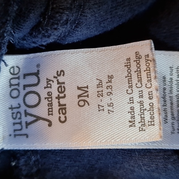 Carter's 2 pair girls ruffle pants Sz 9M, GUC, one grey, one black, so cute 😍 - Picture 4 of 7